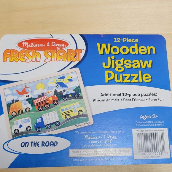 4 Educational Children Puzzles (PRE-OWNED) - Picture 10 of 16